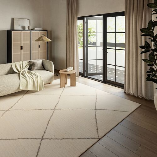 Finewood Rug, Ivory 2 Finewood Rug, Ivory