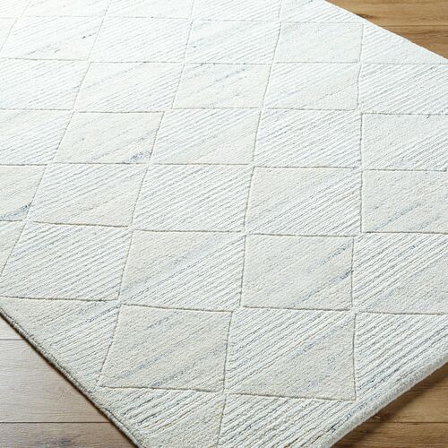 Gina Handmade Rug, Ivory 6 Gina Handmade Rug, Ivory