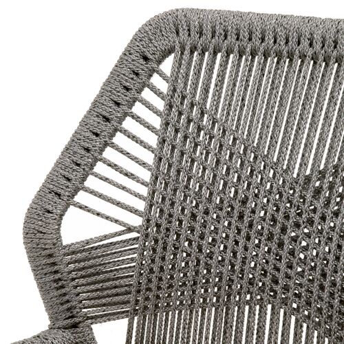 S/2 Easton Rope Side Chairs, Platinum/Light Gray 7 S/2 Easton Rope Side Chairs, Platinum/Light Gray