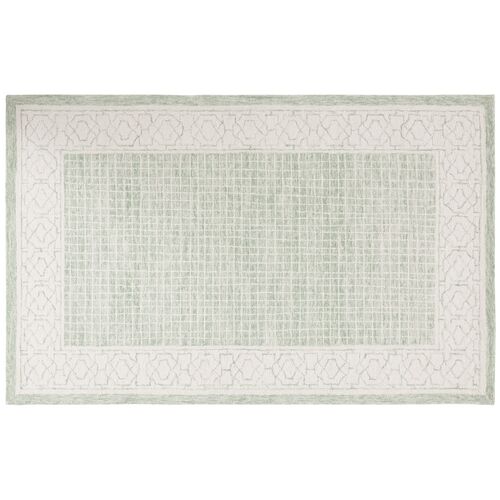 Vada Hand Tufted Rug, Green 1 Vada Hand Tufted Rug, Green