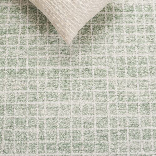 Vada Hand Tufted Rug, Green 6 Vada Hand Tufted Rug, Green