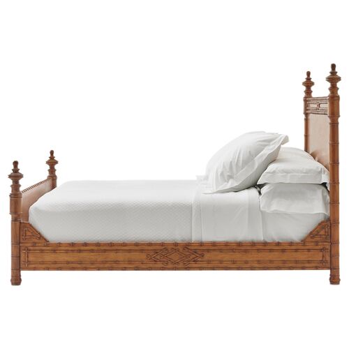 Bamboo Bed, Birdseye Maple 2 Bamboo Bed, Birdseye Maple