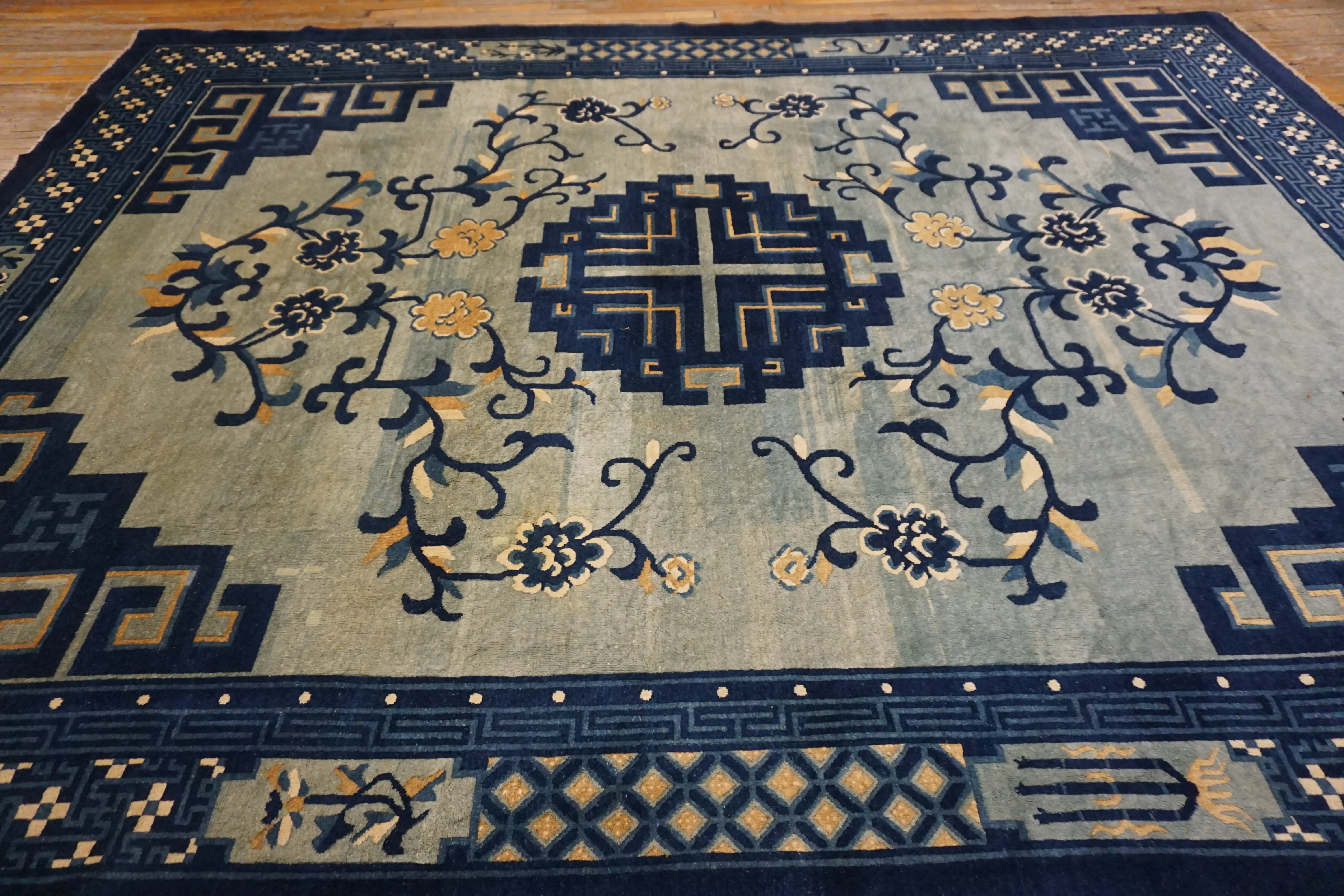 19th Century Chinese Peking Carpet 2 19th Century Chinese Peking Carpet