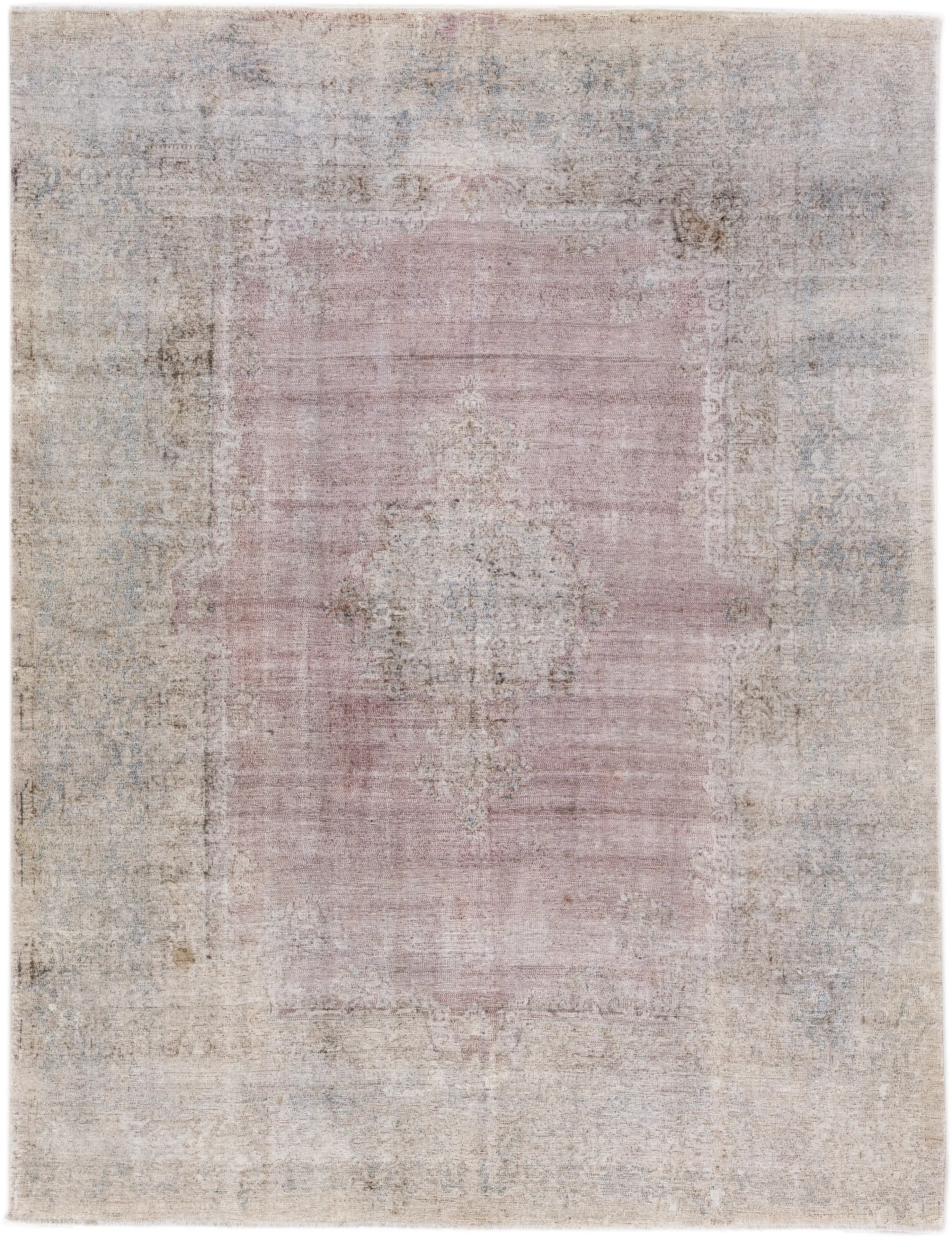 Antique Persian Tabriz Rug 1 Antique Persian Tabriz Rug