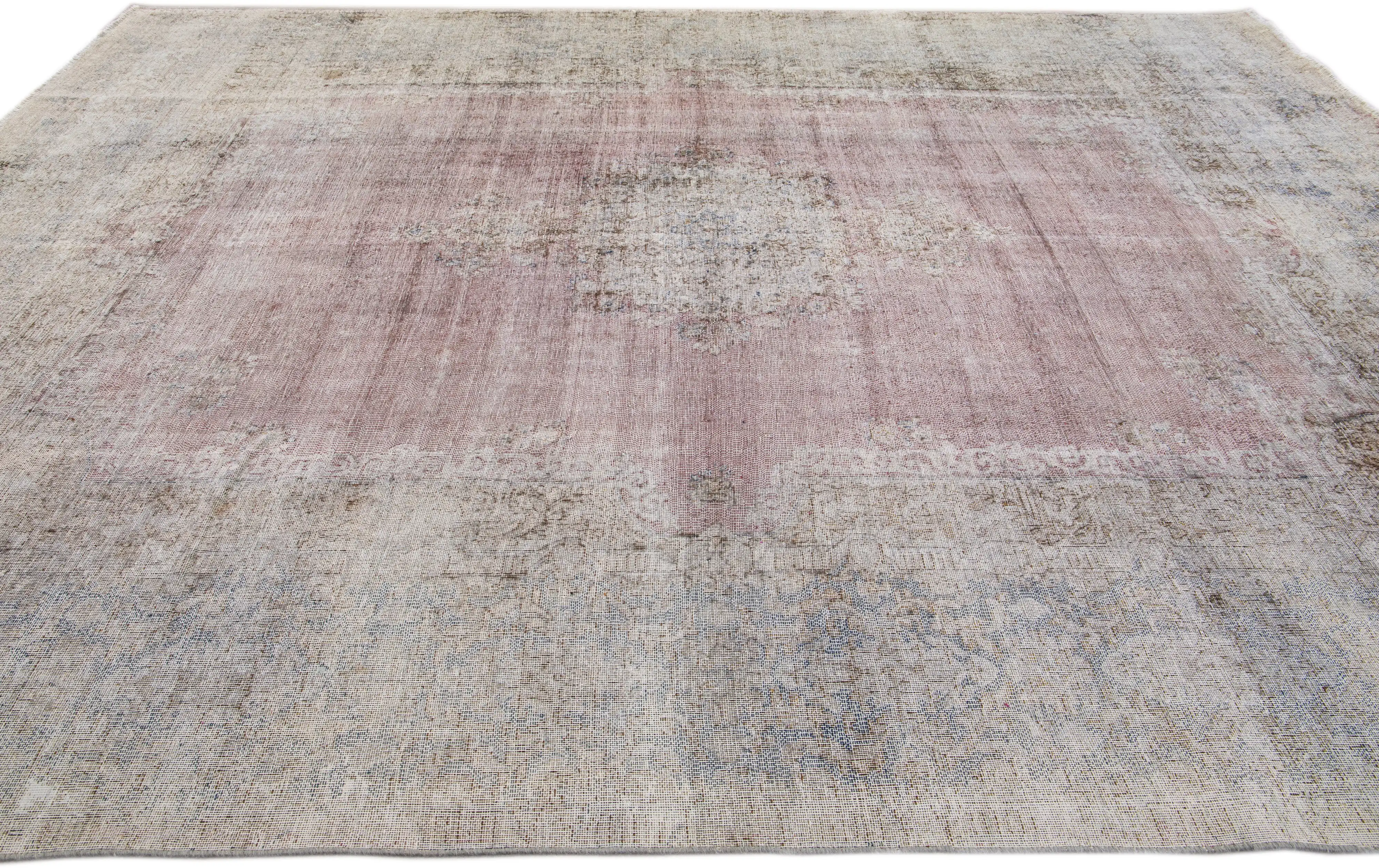 Antique Persian Tabriz Rug 4 Antique Persian Tabriz Rug