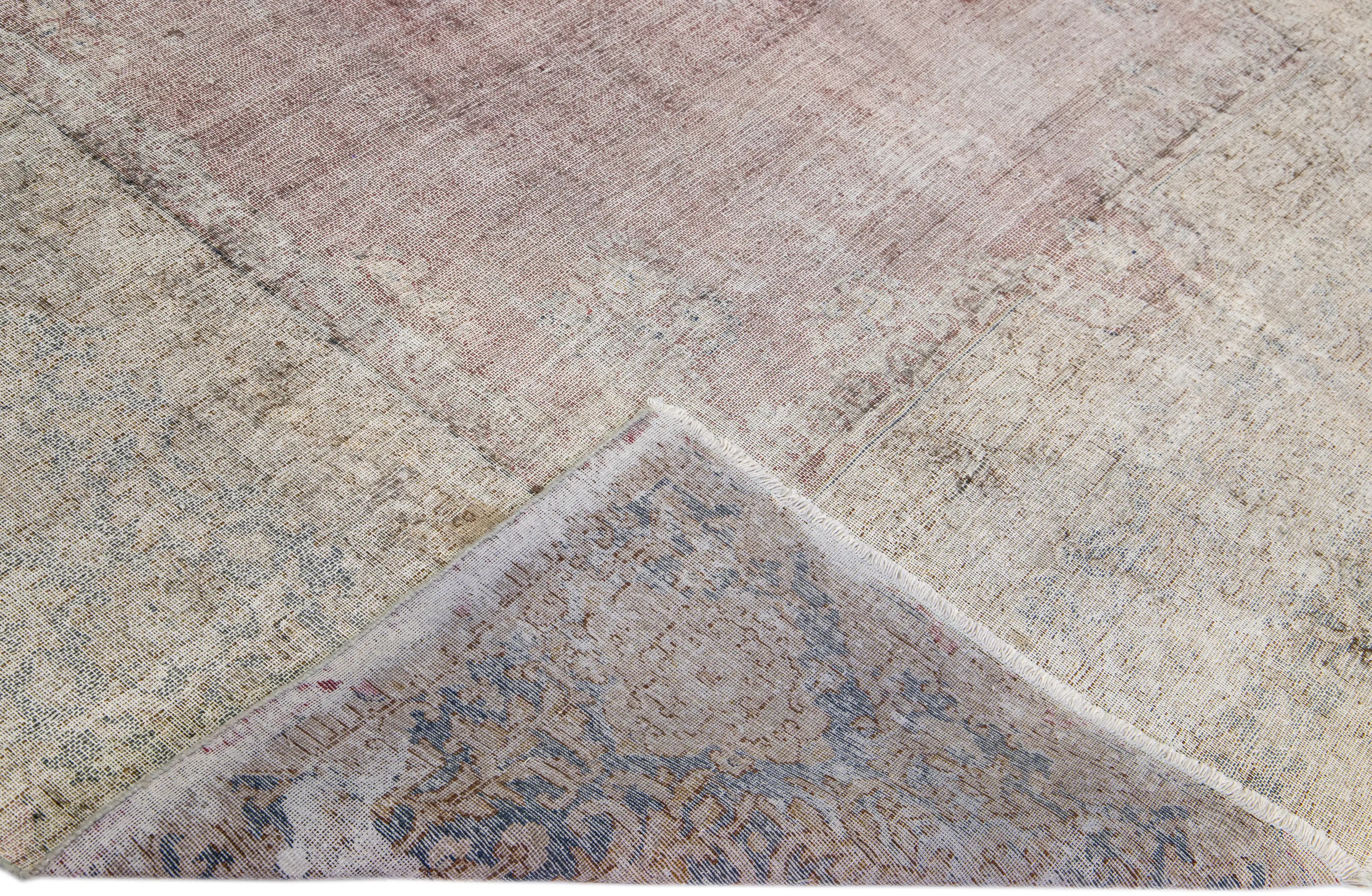 Antique Persian Tabriz Rug 6 Antique Persian Tabriz Rug