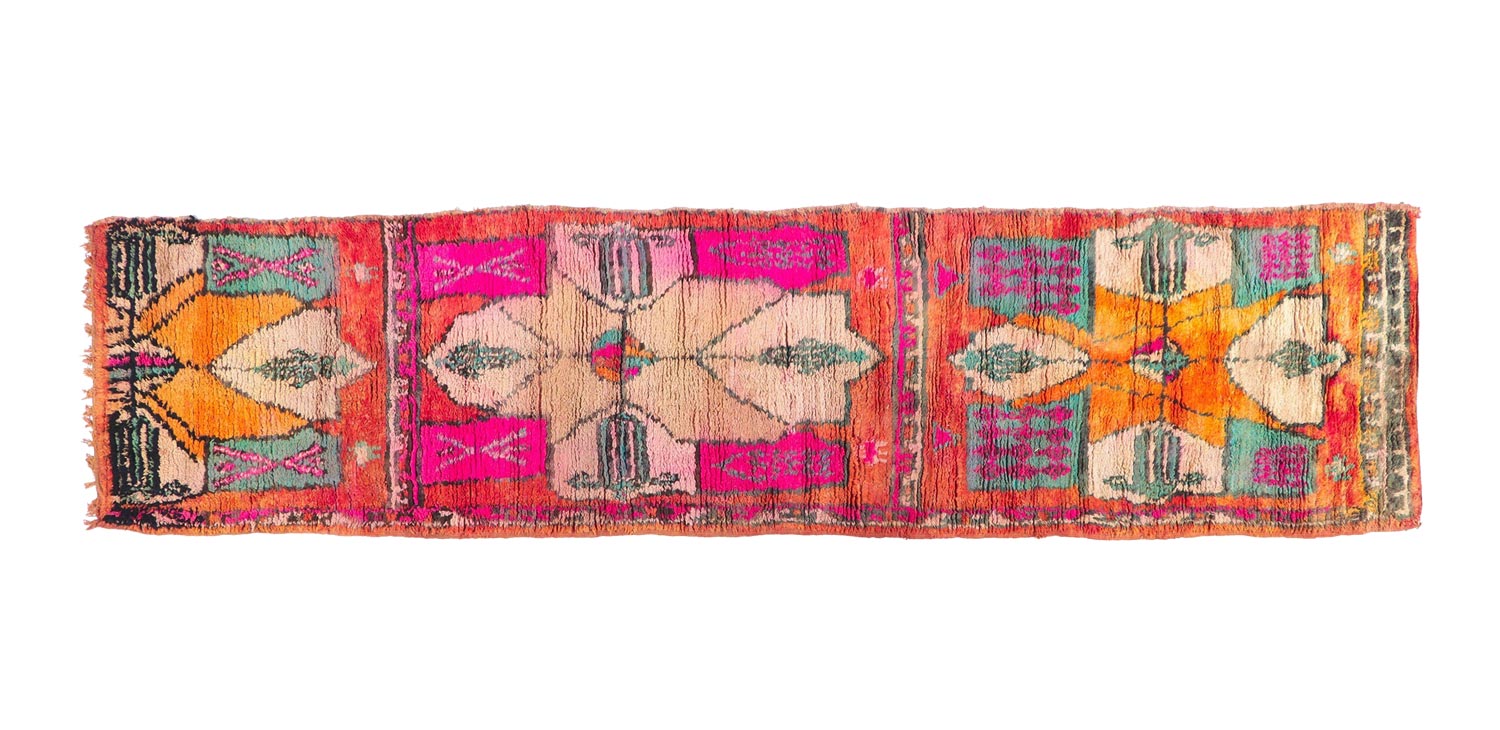 Berber Moroccan Runner, 3'09" 15'00" 1 Berber Moroccan Runner, 3'09" 15'00"