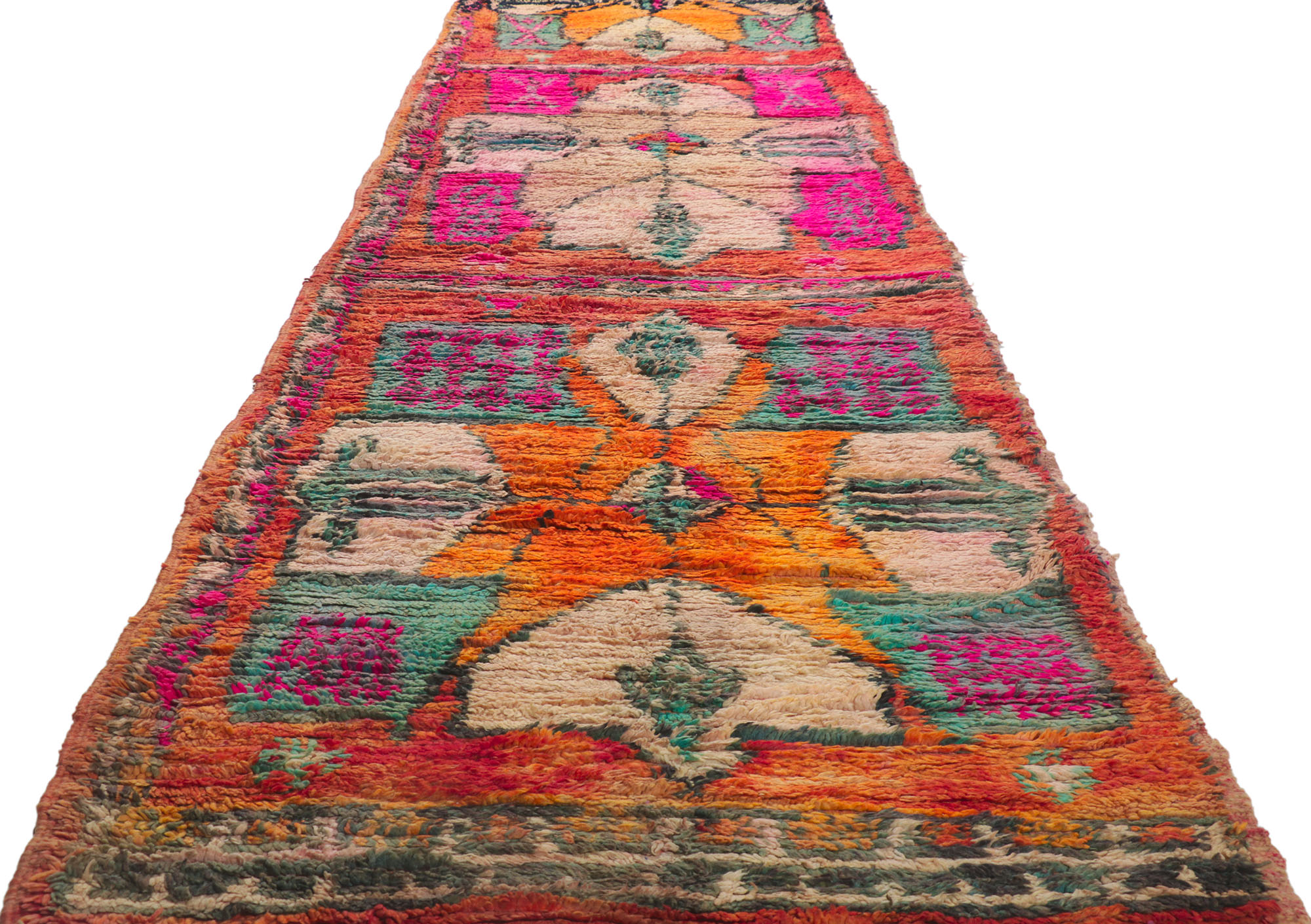 Berber Moroccan Runner, 3'09" 15'00" 4 Berber Moroccan Runner, 3'09" 15'00"
