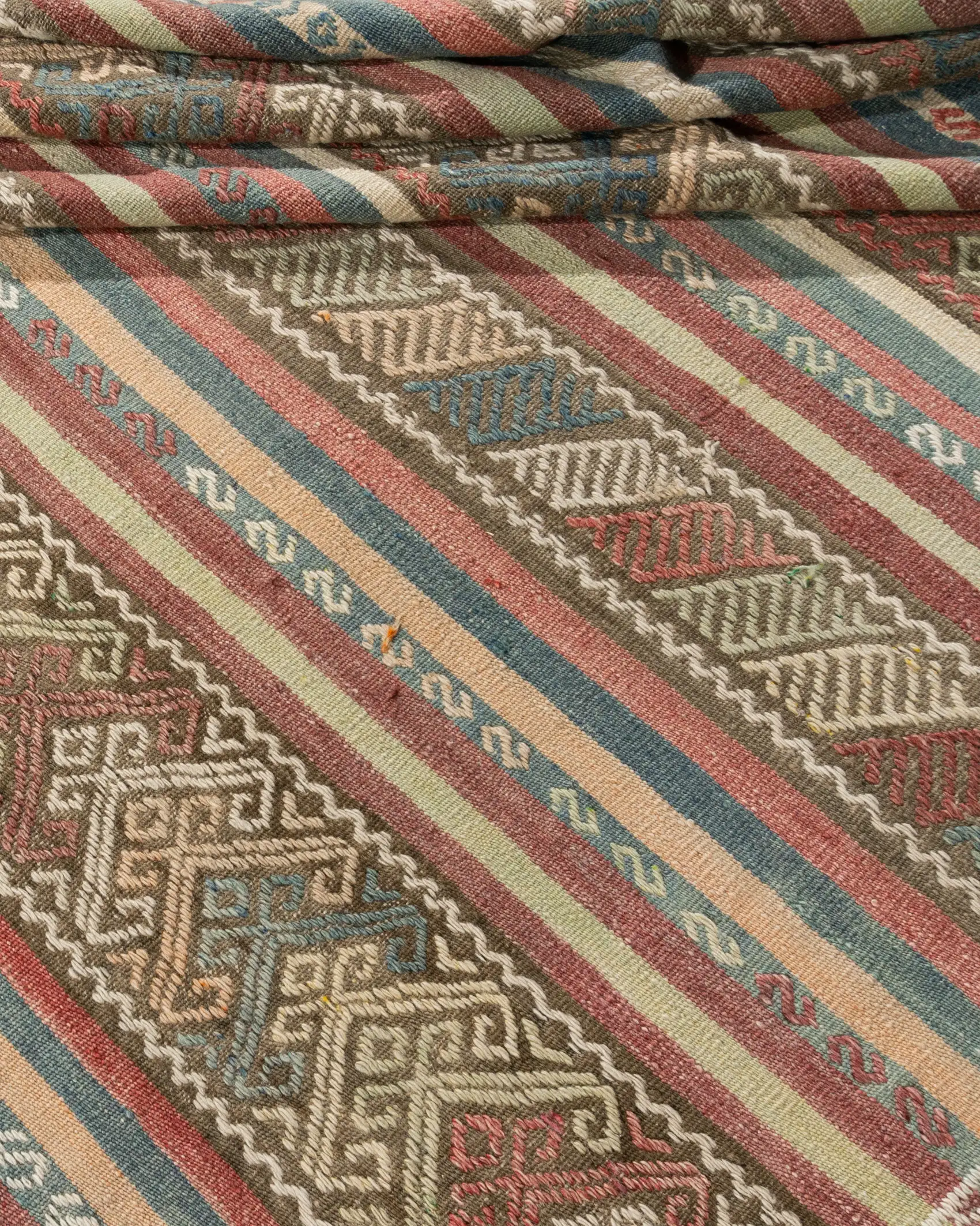 Turkish Flatweave Jajim Area Rug 6'5X9??????1 3 Turkish Flatweave Jajim Area Rug 6'5X9??????1