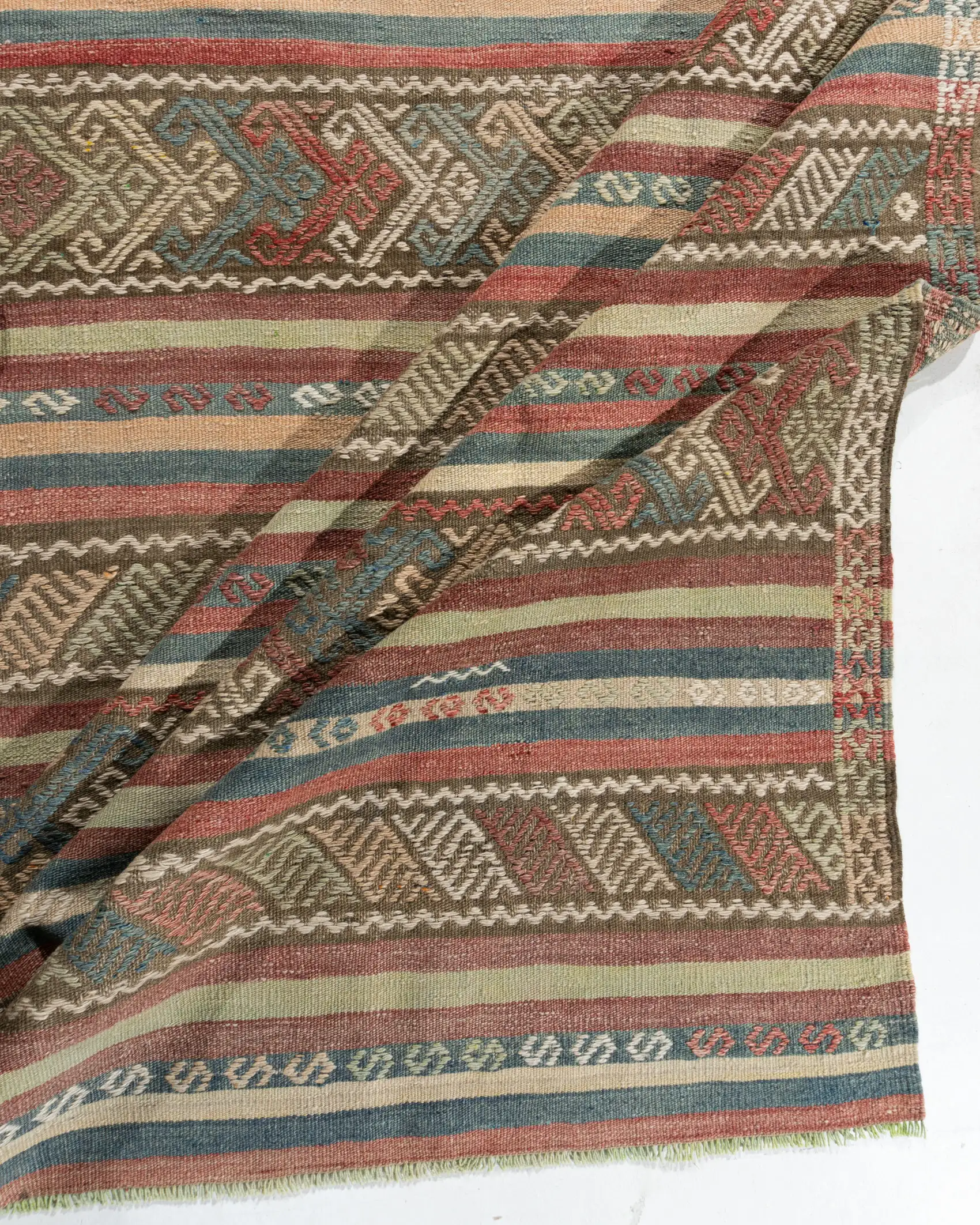Turkish Flatweave Jajim Area Rug 6'5X9??????1 4 Turkish Flatweave Jajim Area Rug 6'5X9??????1
