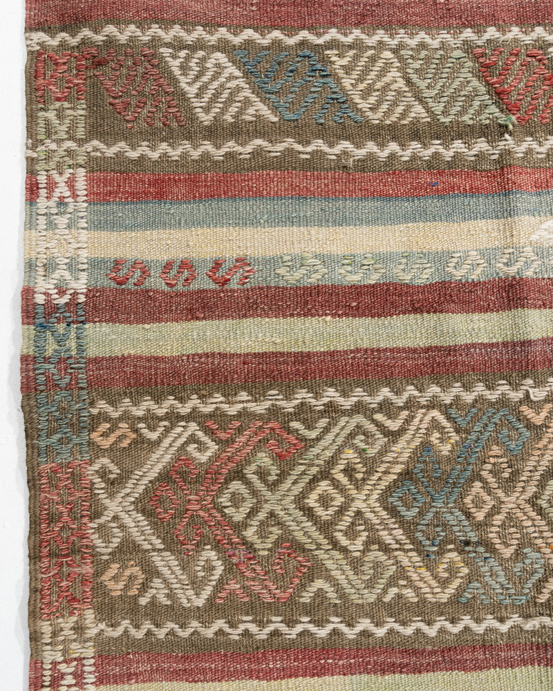 Turkish Flatweave Jajim Area Rug 6'5X9??????1 9 Turkish Flatweave Jajim Area Rug 6'5X9??????1