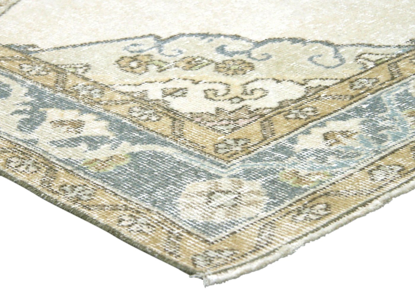 1960s Turkish Oushak Rug, 4'9" x 12'7" 3 1960s Turkish Oushak Rug, 4'9" x 12'7"