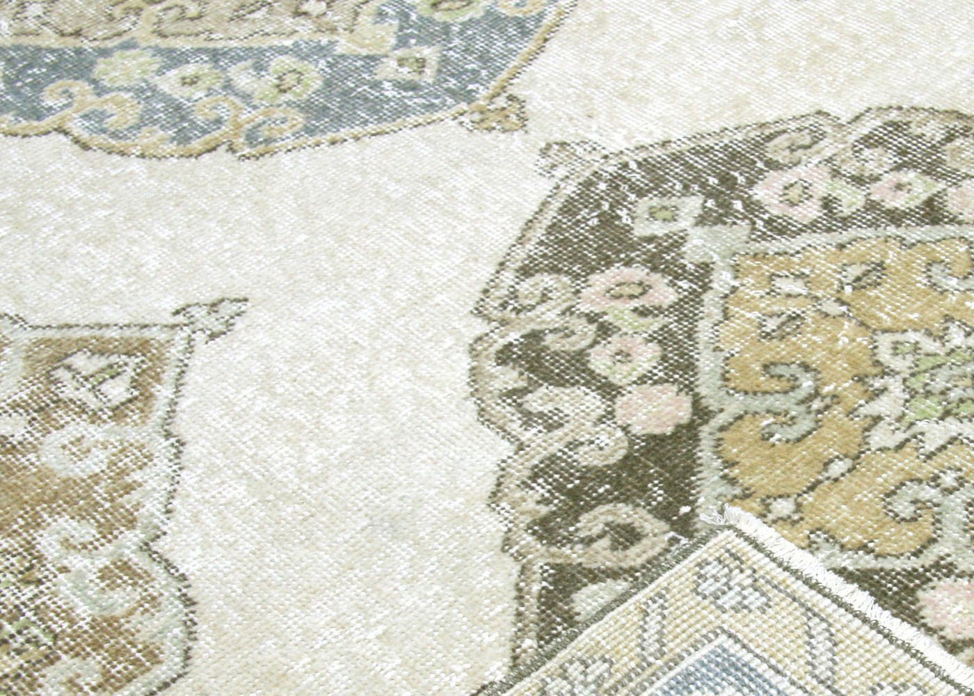 1960s Turkish Oushak Rug, 4'9" x 12'7" 4 1960s Turkish Oushak Rug, 4'9" x 12'7"