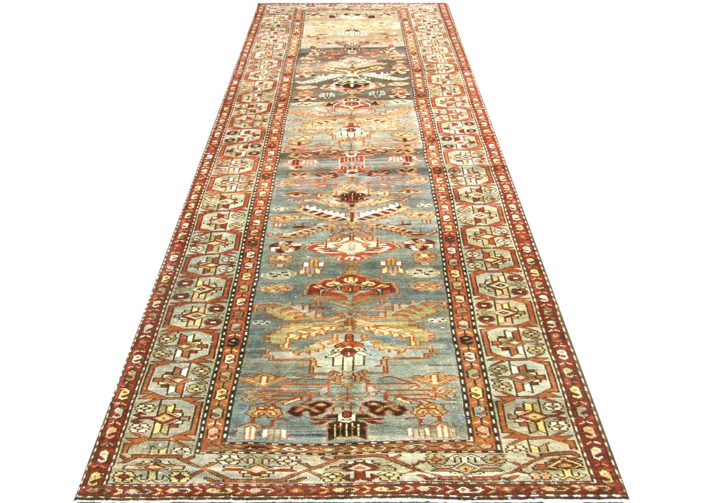 1920s Persian Melayer Rug, 3'5" x 13'3" 5 1920s Persian Melayer Rug, 3'5" x 13'3"