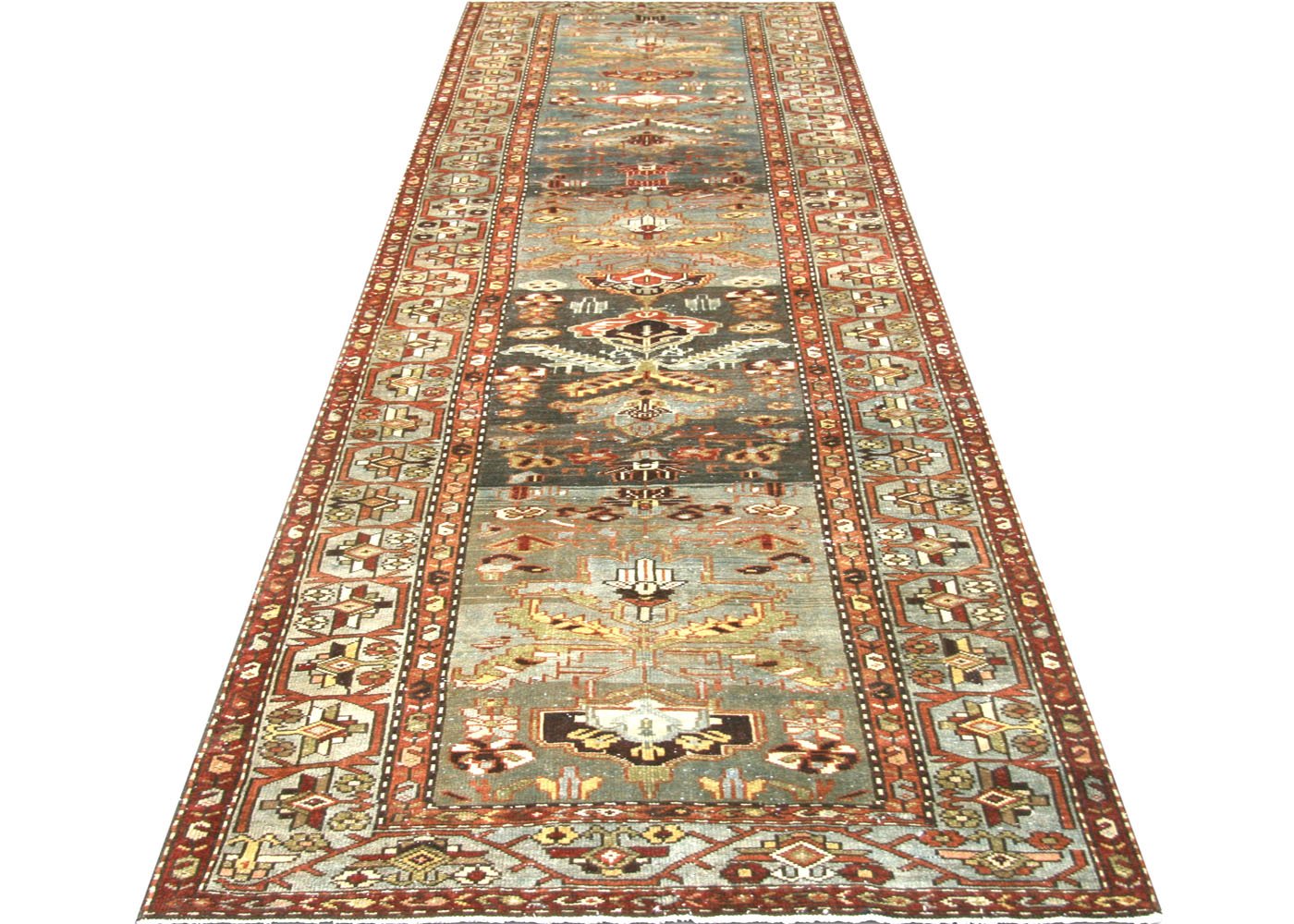 1920s Persian Melayer Rug, 3'5" x 13'3" 6 1920s Persian Melayer Rug, 3'5" x 13'3"