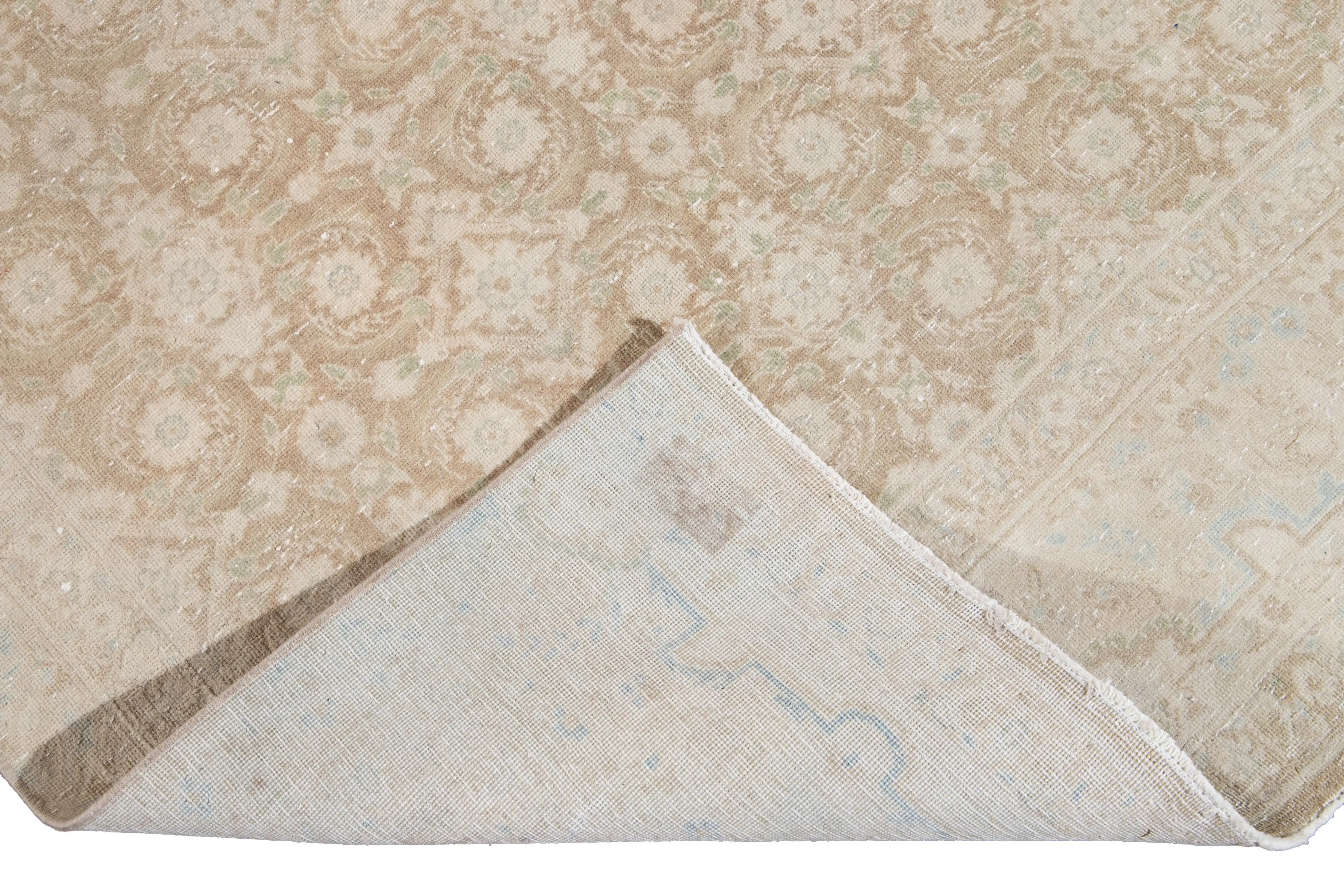 Antique Persian Tabriz Rug, 7' x 11' 13 Antique Persian Tabriz Rug, 7' x 11'