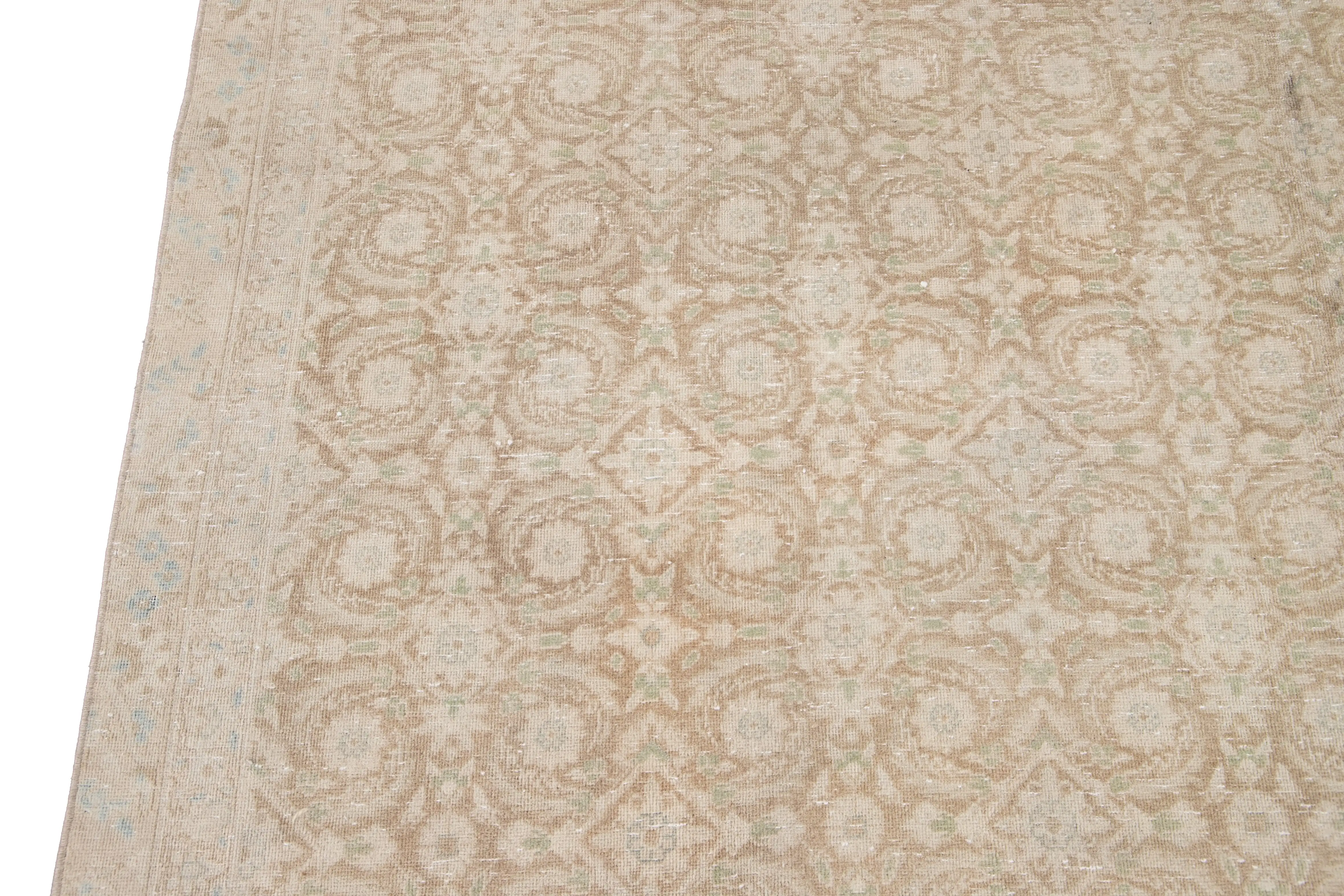 Antique Persian Tabriz Rug, 7' x 11' 8 Antique Persian Tabriz Rug, 7' x 11'