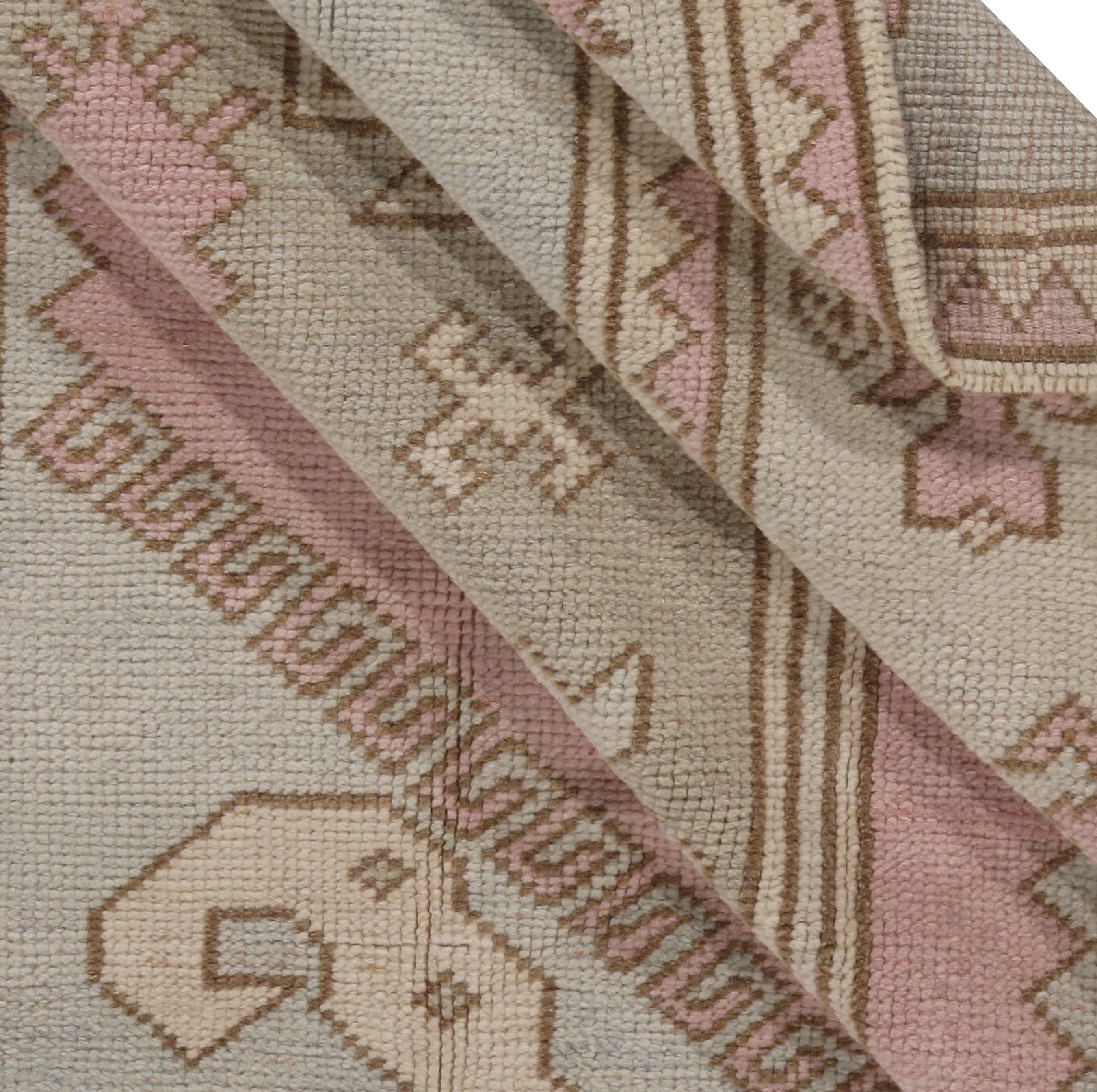 Turkish Oushak Rug 4'7" X 6'7" 4 Turkish Oushak Rug 4'7" X 6'7"