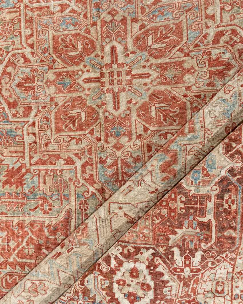 Persian Heriz Rug 9'1 X 12'6 10 Persian Heriz Rug 9'1 X 12'6