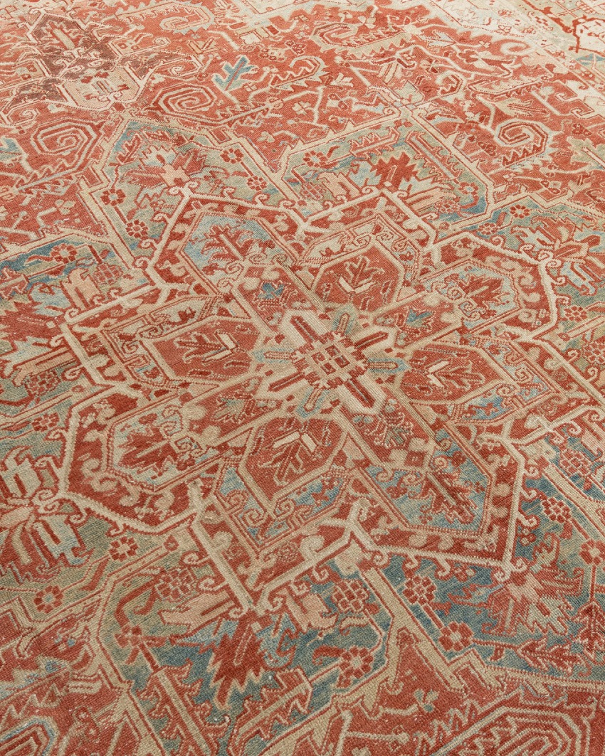 Persian Heriz Rug 9'1 X 12'6 6 Persian Heriz Rug 9'1 X 12'6
