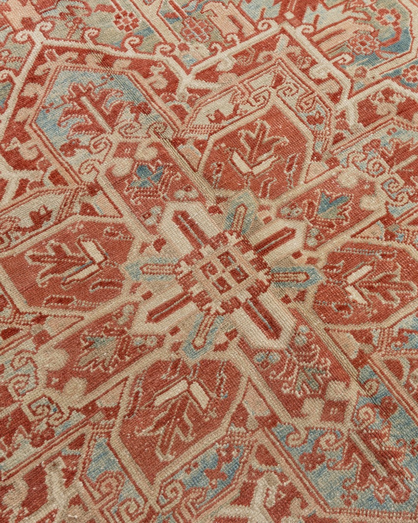 Persian Heriz Rug 9'1 X 12'6 7 Persian Heriz Rug 9'1 X 12'6