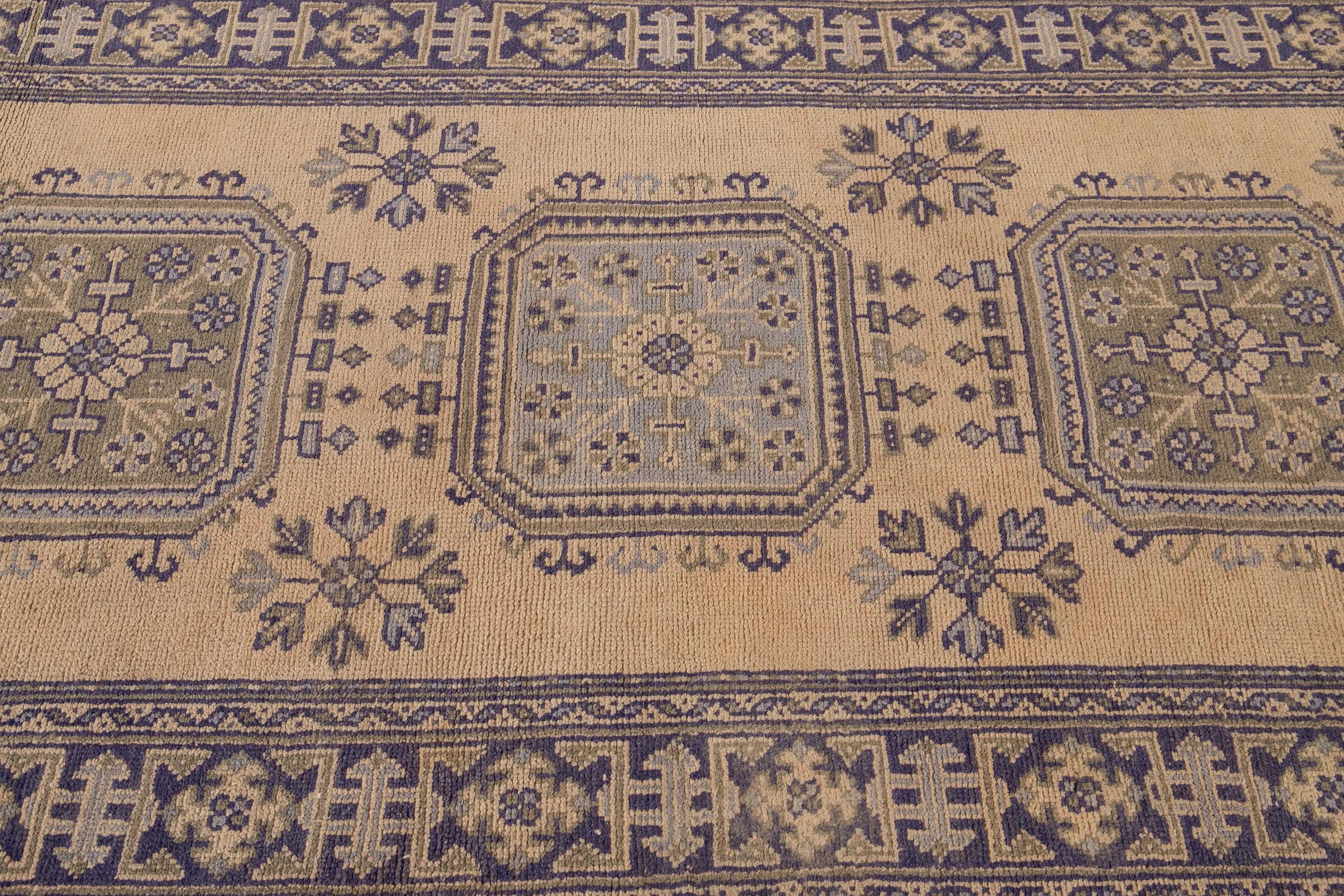 Vintage Turkish Tribal Runner Rug 4 Vintage Turkish Tribal Runner Rug