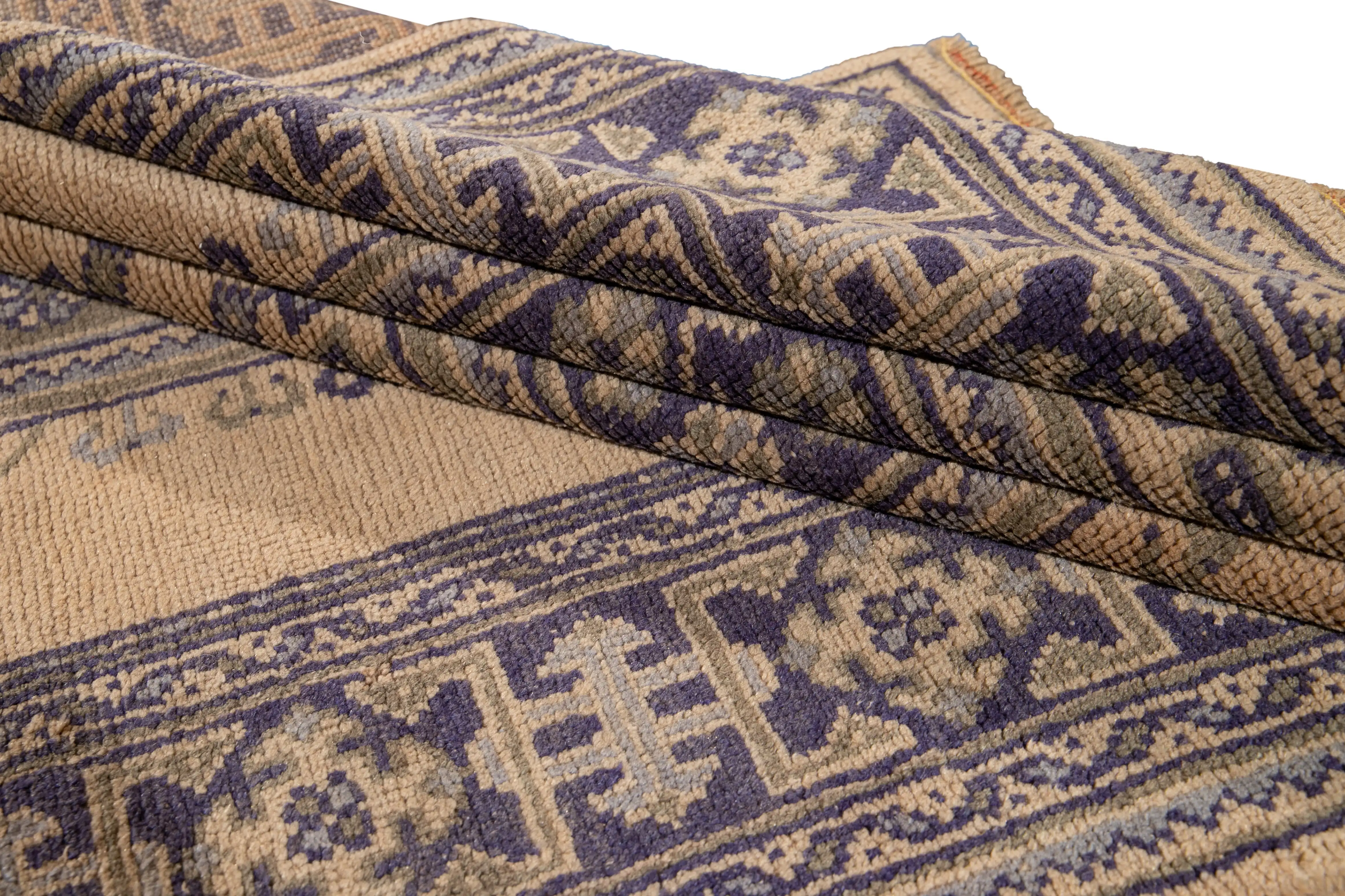 Vintage Turkish Tribal Runner Rug 6 Vintage Turkish Tribal Runner Rug
