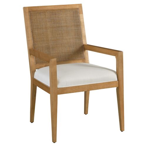 Laguna Smithcliff Woven Armchair, Natural/White 1 Laguna Smithcliff Woven Armchair, Natural/White