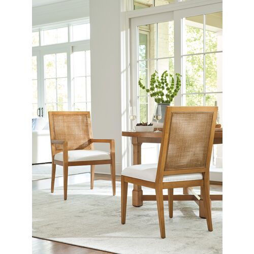 Laguna Smithcliff Woven Armchair, Natural/White 3 Laguna Smithcliff Woven Armchair, Natural/White