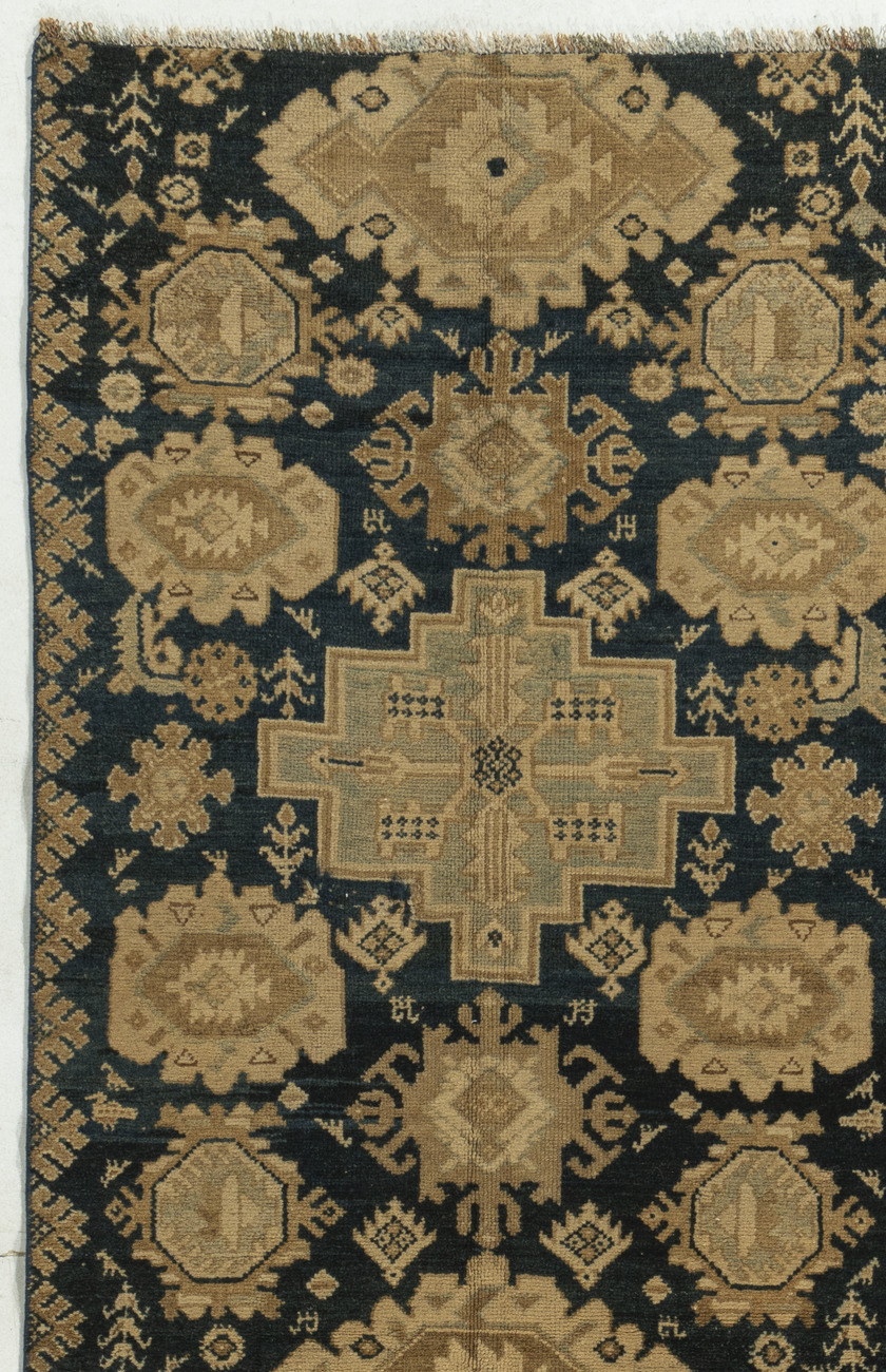 Blue Malayer Hand Knotted Rug, 2'8 X 6'10 7 Blue Malayer Hand Knotted Rug, 2'8 X 6'10