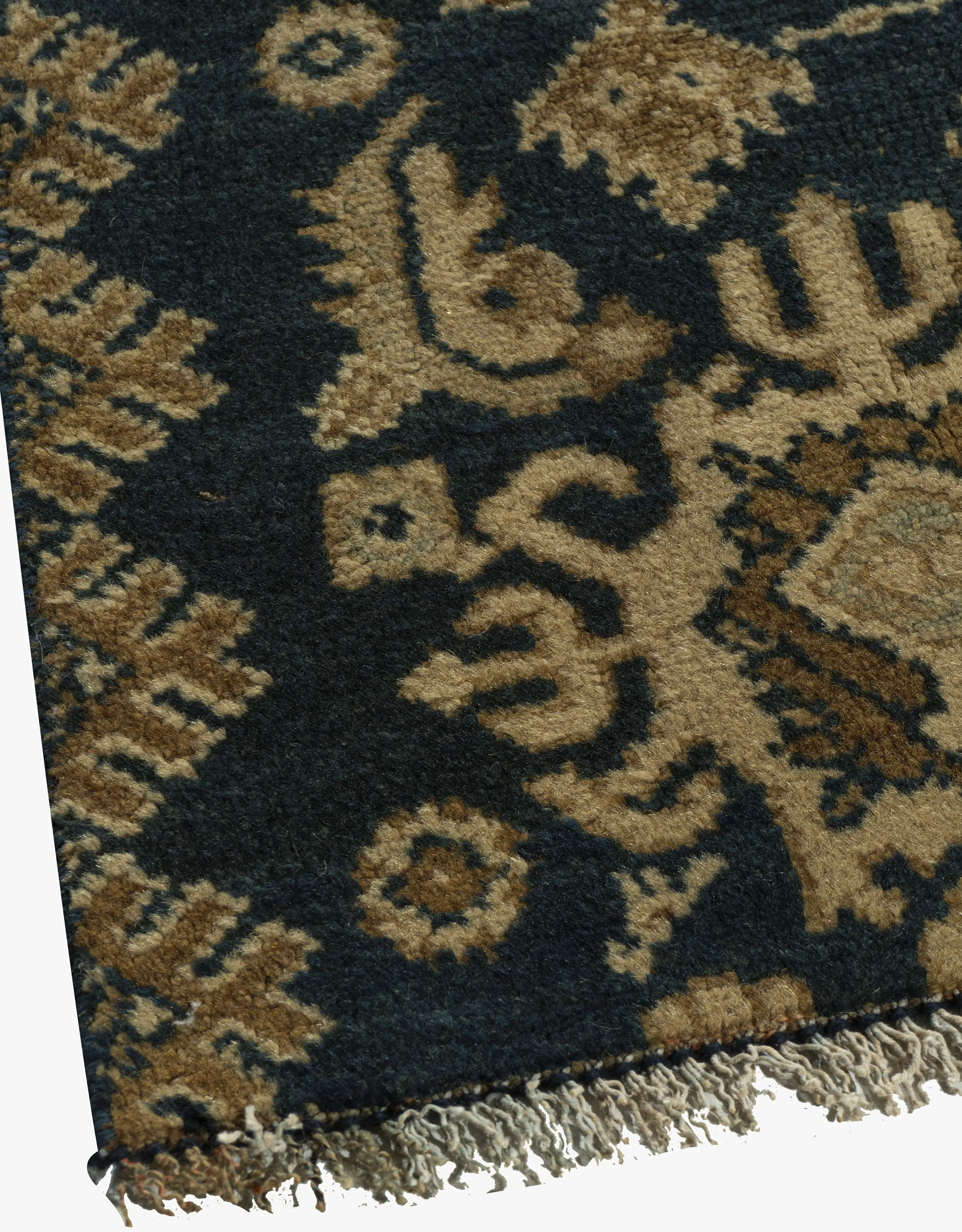 Blue Malayer Hand Knotted Rug, 2'8 X 6'10 8 Blue Malayer Hand Knotted Rug, 2'8 X 6'10