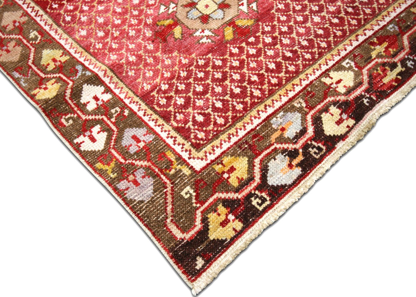 1960s Turkish Oushak Rug, 3'11" x 7'4" 3 1960s Turkish Oushak Rug, 3'11" x 7'4"
