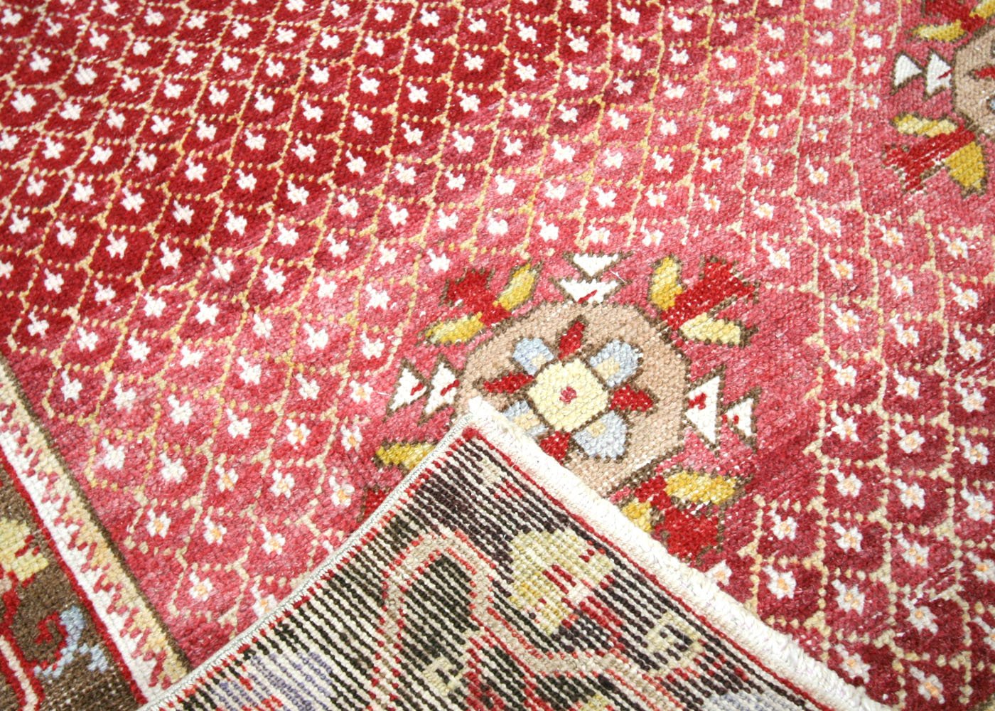1960s Turkish Oushak Rug, 3'11" x 7'4" 4 1960s Turkish Oushak Rug, 3'11" x 7'4"