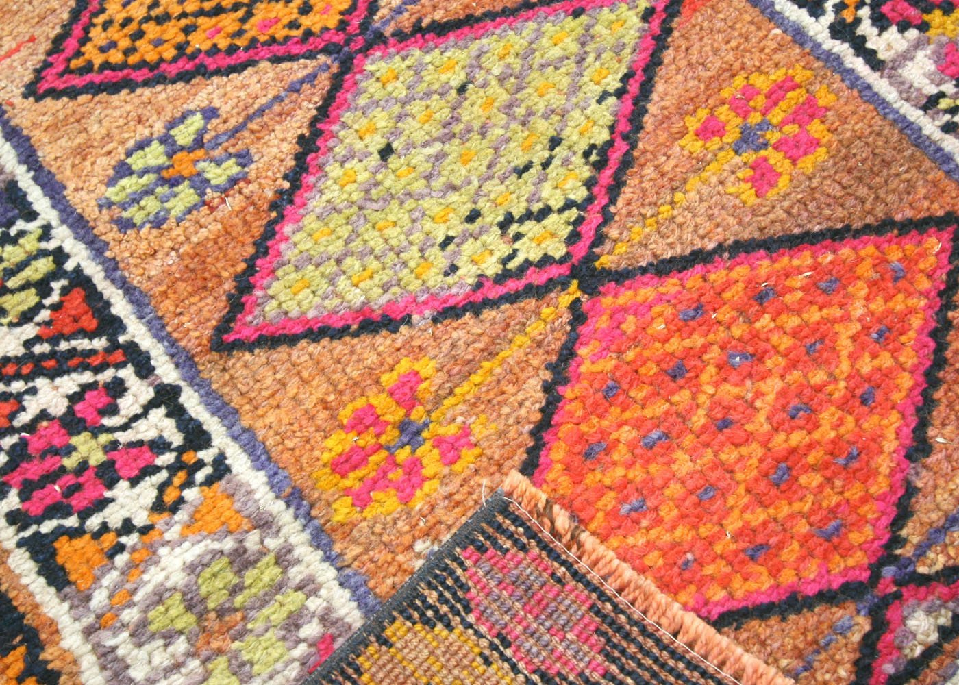 1960s Turkish Oushak Runner, 2'8" x11'1" 4 1960s Turkish Oushak Runner, 2'8" x11'1"