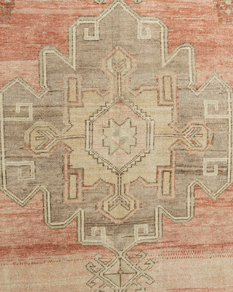 Oushak Hand Knotted Wool 5'1 x 11'9 2 Oushak Hand Knotted Wool 5'1 x 11'9