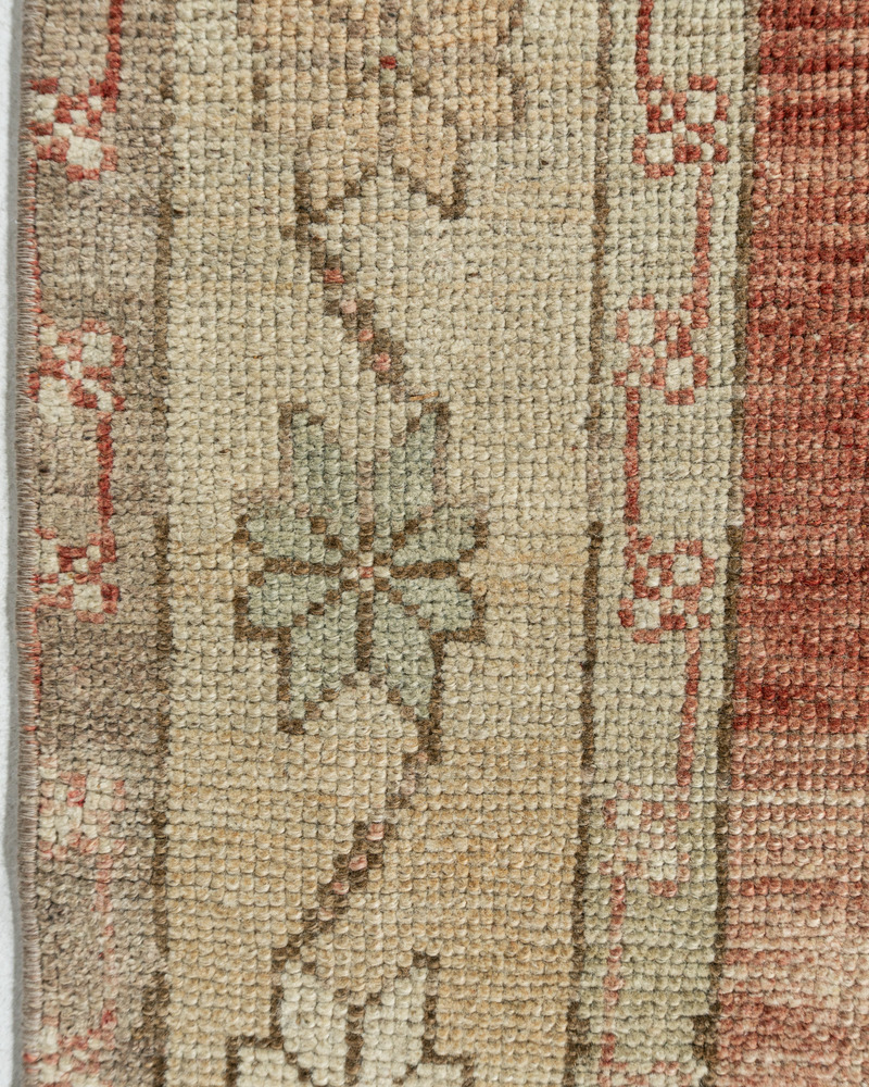 Oushak Hand Knotted Wool 5'1 x 11'9 3 Oushak Hand Knotted Wool 5'1 x 11'9