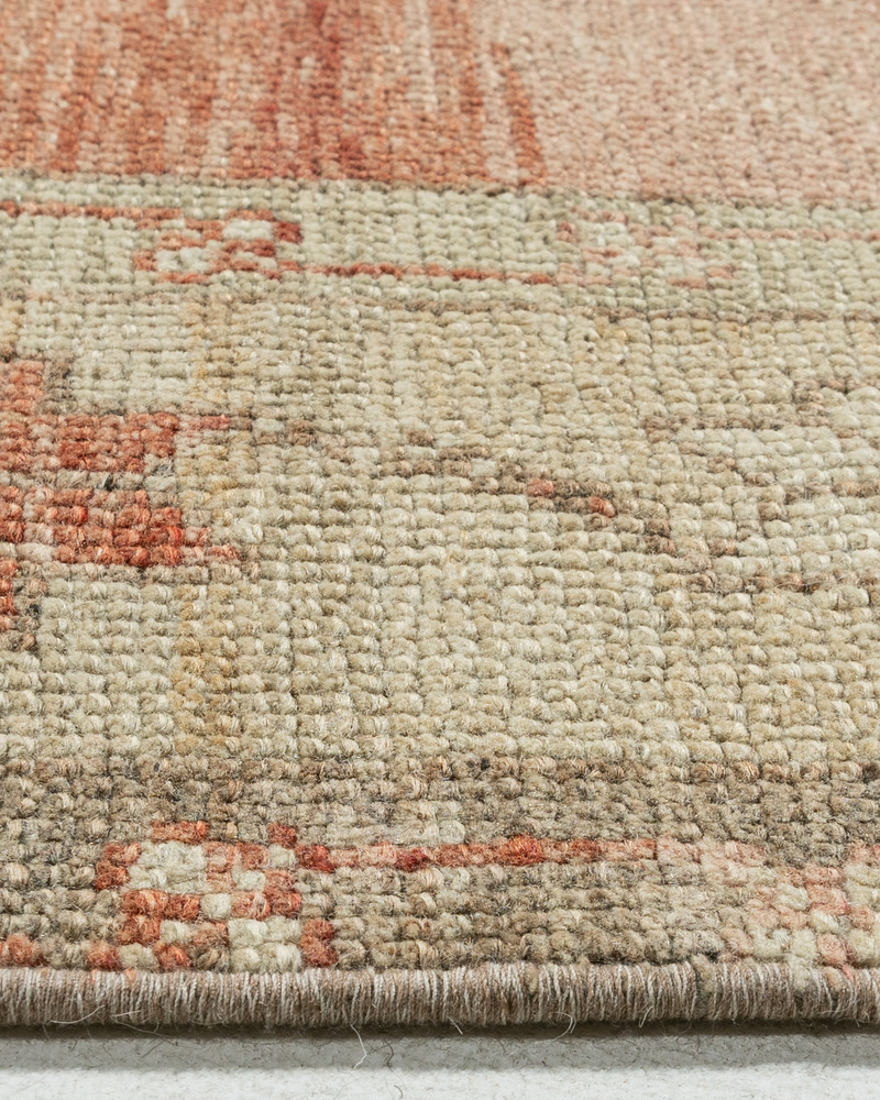 Oushak Hand Knotted Wool 5'1 x 11'9 4 Oushak Hand Knotted Wool 5'1 x 11'9