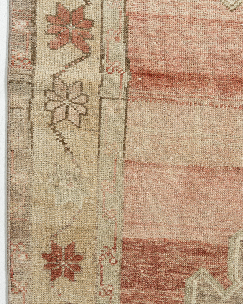 Oushak Hand Knotted Wool 5'1 x 11'9 7 Oushak Hand Knotted Wool 5'1 x 11'9