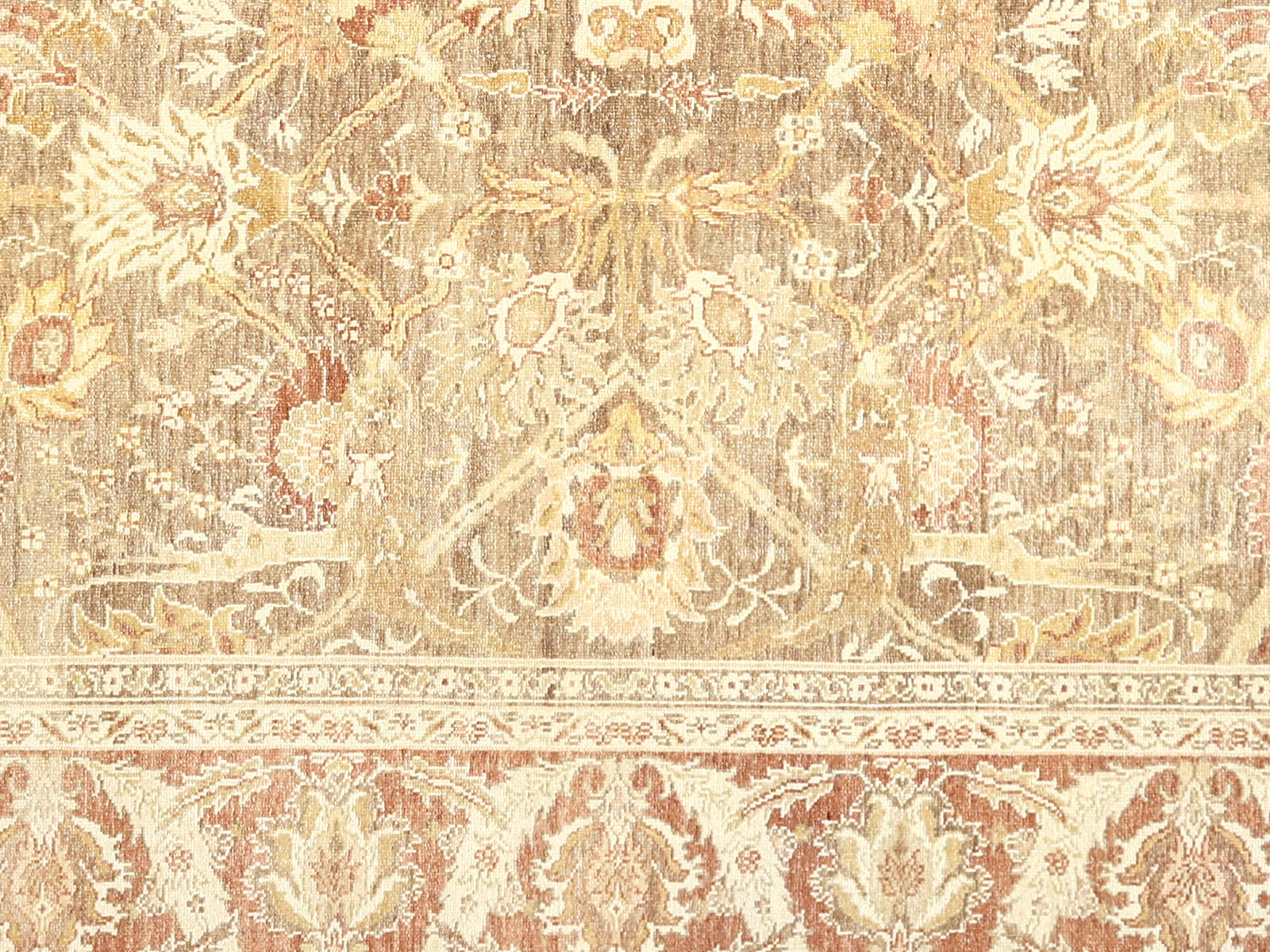 1960s Turkish Oushak Rug -9'10"x15'1" 4 1960s Turkish Oushak Rug -9'10"x15'1"
