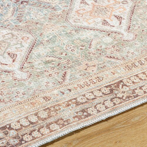 Amelie Woven Rug, Seafoam/Dark Brown 6 Amelie Woven Rug, Seafoam/Dark Brown