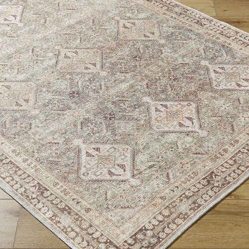 Amelie Woven Rug, Seafoam/Dark Brown 7 Amelie Woven Rug, Seafoam/Dark Brown