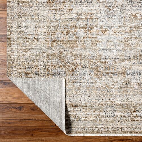 Marlene Woven Rug, Taupe/Dark Brown 3 Marlene Woven Rug, Taupe/Dark Brown