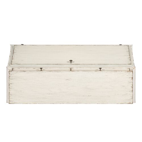 Americana 12-Drawer Secretary, Ivory 5 Americana 12-Drawer Secretary, Ivory