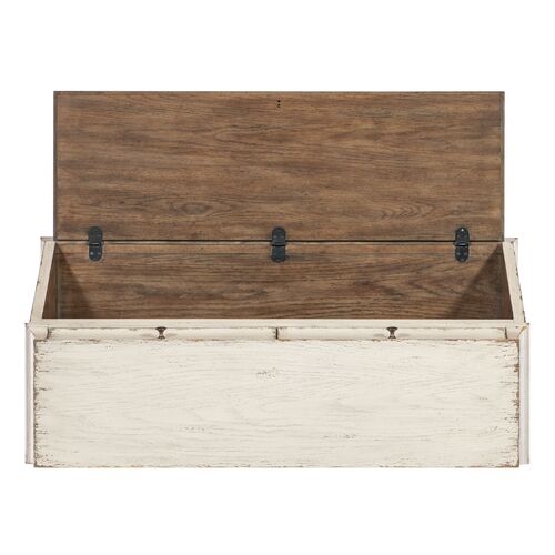 Americana 12-Drawer Secretary, Ivory 6 Americana 12-Drawer Secretary, Ivory