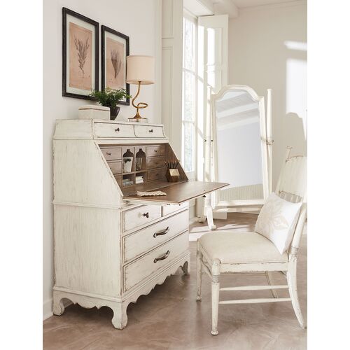 Americana 12-Drawer Secretary, Ivory 9 Americana 12-Drawer Secretary, Ivory