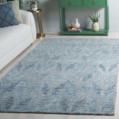 Irie Hand Tufted Rug, Light Blue 2 Irie Hand Tufted Rug, Light Blue