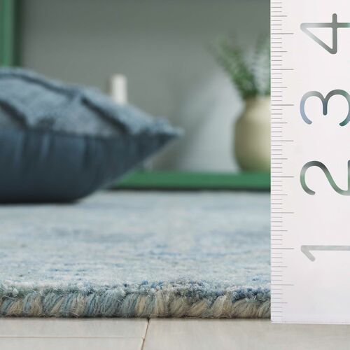 Irie Hand Tufted Rug, Light Blue 4 Irie Hand Tufted Rug, Light Blue