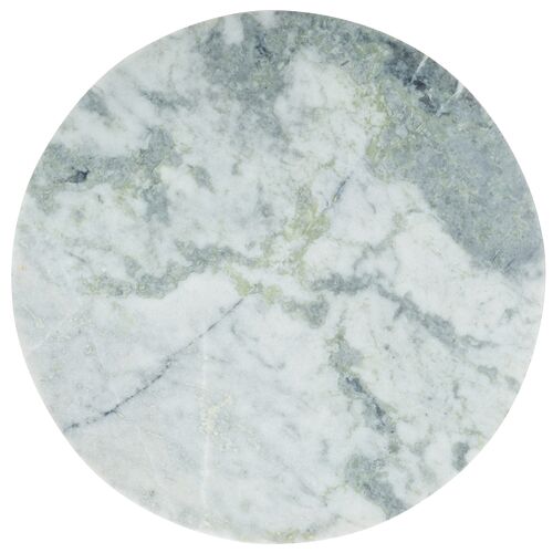 Conal Marble Top Coffee Table, White/Natural 5 Conal Marble Top Coffee Table, White/Natural