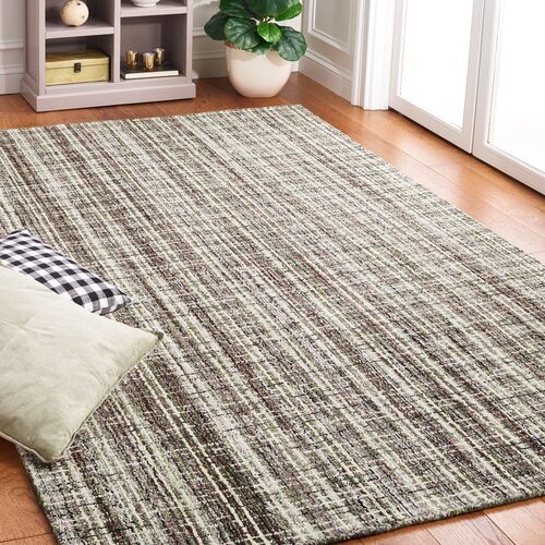 Rayna Hand Tufted Rug, Brown/Green 2 Rayna Hand Tufted Rug, Brown/Green