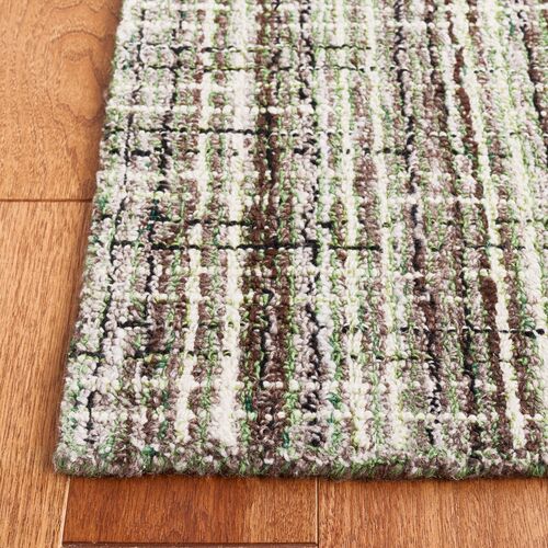 Rayna Hand Tufted Rug, Brown/Green 3 Rayna Hand Tufted Rug, Brown/Green